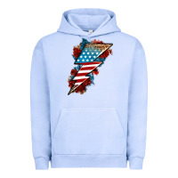 Pigment Grape Ice American lightning bolt Urban Hoodie - Neo Western