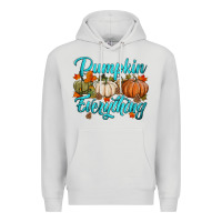 Dove Grey pumpkin everything Premium Hoodie - HRA Design Shop