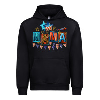 Black All American Mama 4th of July Urban Hoodie - CowGirlArtShop