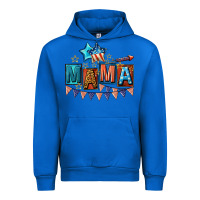 Cobalt All American Mama 4th of July Urban Hoodie - CowGirlArtShop