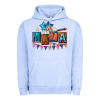 Pigment Grape Ice All American Mama 4th of July Urban Hoodie - CowGirlArtShop