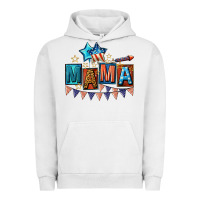 Pigment Lunar Rock All American Mama 4th of July Urban Hoodie - CowGirlArtShop
