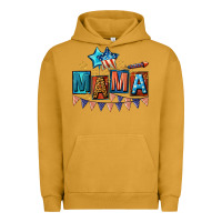 Pigment Peanut Butter All American Mama 4th of July Urban Hoodie - CowGirlArtShop
