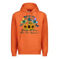 Carrot because he lives i can face tomorrow Premium Hoodie - CowhideDigitalArt