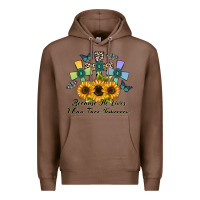 Chestnut because he lives i can face tomorrow Premium Hoodie - CowhideDigitalArt