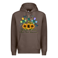 Coffee because he lives i can face tomorrow Premium Hoodie - CowhideDigitalArt