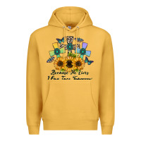 Mustard because he lives i can face tomorrow Premium Hoodie - CowhideDigitalArt
