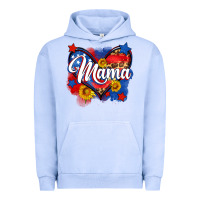 Pigment Grape Ice American mama heart Urban Hoodie - Neo Western
