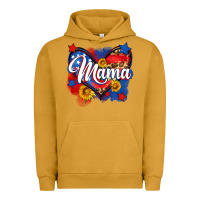 Pigment Peanut Butter American mama heart Urban Hoodie - Neo Western