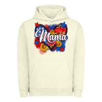 Pigment Pistachio American mama heart Urban Hoodie - Neo Western