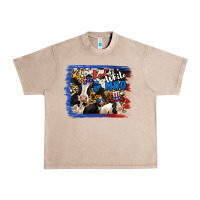 French Oak Red White Moo Heifers Urban Heavy Tee - RanaPortraitStore