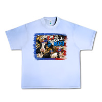 Grape Ice Red White Moo Heifers Urban Heavy Tee - RanaPortraitStore