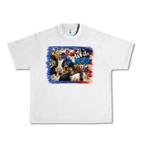Lunar Rock Red White Moo Heifers Urban Heavy Tee - RanaPortraitStore