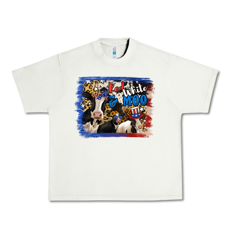 Red White Moo Heifers Urban Heavy Tee by RanaPortraitStore | Teevron