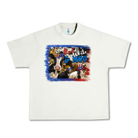 Pistachio Red White Moo Heifers Urban Heavy Tee - RanaPortraitStore