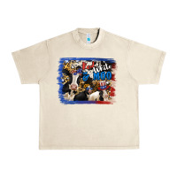 Sandshell Red White Moo Heifers Urban Heavy Tee - RanaPortraitStore