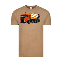 Vintage Coffee cement truck Vintage Tee - Artiststas
