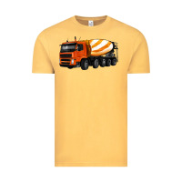 Vintage Mustard cement truck Vintage Tee - Artiststas