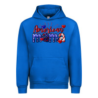 Cobalt American Mama 4th of july Urban Hoodie - CowGirlArtShop