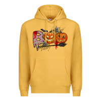 Mustard boo Premium Hoodie - CowhideDigitalArt