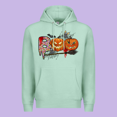 Boo Premium Hoodie Designed By Cowhidedigitalart