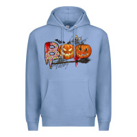 Colony Blue boo Premium Hoodie - CowhideDigitalArt