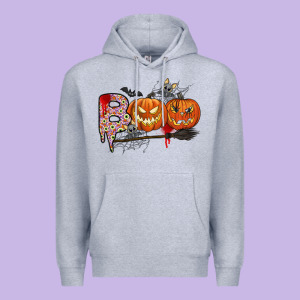 Boo Premium Hoodie Designed By Cowhidedigitalart