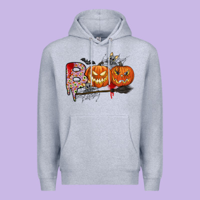 Boo Premium Hoodie Designed By Cowhidedigitalart