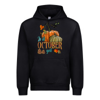 Black is it october yet Urban Hoodie - HRA Design Shop