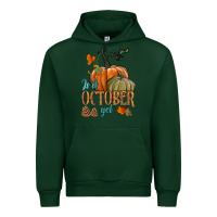Foreset Green is it october yet Urban Hoodie - HRA Design Shop