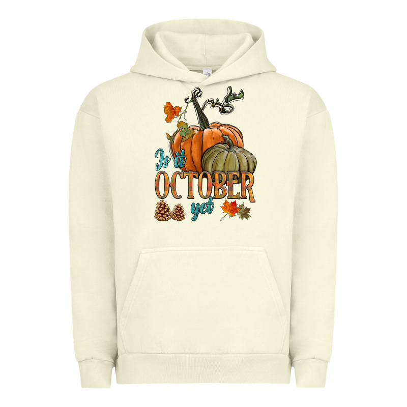 Is It October Yet Urban Hoodie by HRA Design Shop | Teevron