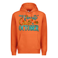 Carrot my favorite color is october Premium Hoodie - HRA Design Shop