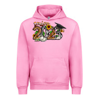Fuchsia Pink senior 2023 Urban Hoodie - CowhideDigitalArt