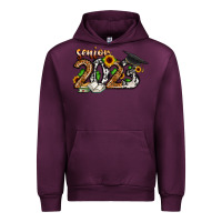 Mauve Wine senior 2023 Urban Hoodie - CowhideDigitalArt