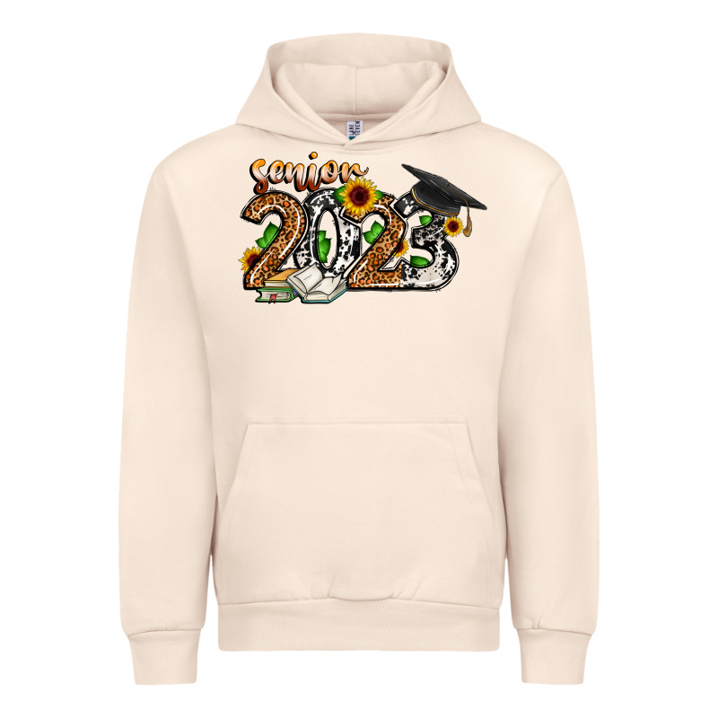 Senior 2023 Urban Hoodie by CowhideDigitalArt | Teevron