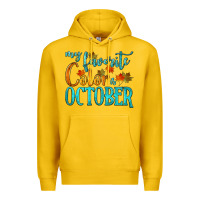 Lemon my favorite color is october Premium Hoodie - HRA Design Shop