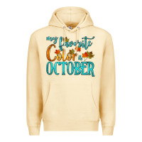 Pina Colada my favorite color is october Premium Hoodie - HRA Design Shop