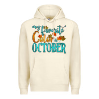 Sandshell my favorite color is october Premium Hoodie - HRA Design Shop