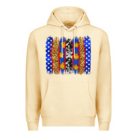 Pina Colada American police brushstrokes Premium Hoodie - Neo Western