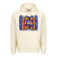 Sandshell American police brushstrokes Premium Hoodie - Neo Western