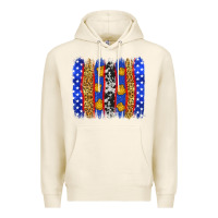 Tofu American police brushstrokes Premium Hoodie - Neo Western