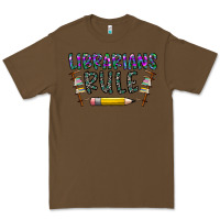 Cacao librarians rule Premium Tee - CowhideDigitalArt