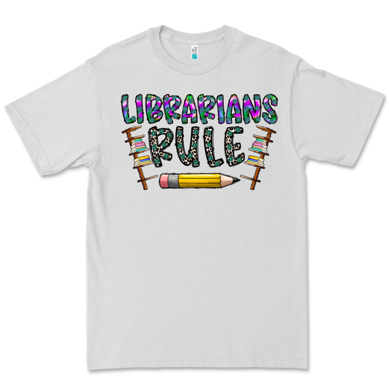 Librarians Rule Premium Tee by CowhideDigitalArt | Teevron