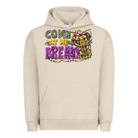 Pigment French Oak come at me breaux Urban Hoodie - FaDigitalArtStudio