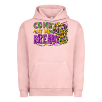Pigment Salmon come at me breaux Urban Hoodie - FaDigitalArtStudio