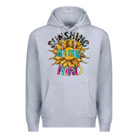 Heather Grey sunshine on my mind Premium Hoodie - SublimationCraftShop