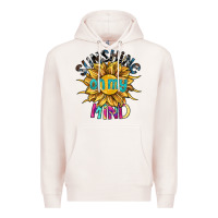 Pale Pink sunshine on my mind Premium Hoodie - SublimationCraftShop