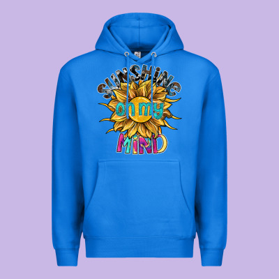Sunshine On My Mind Premium Hoodie Designed By Sublimationcraftshop