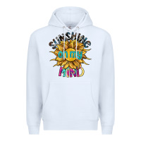 White sunshine on my mind Premium Hoodie - SublimationCraftShop