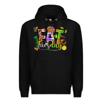 Black fat tuesday Premium Hoodie - FaDigitalArtStudio
